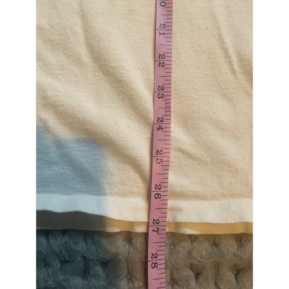 Vans of the wall tee long sleeve cream rose  size large - Picture 5 of 5